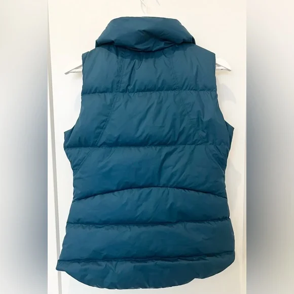 Athleta Downtown Puffer Vest Sardinia Blue Women's Size Small - Picture 4 of 10